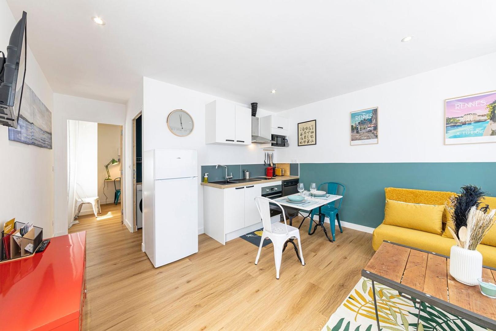 L'Anthracite, Apartement Renove, Tout Confort Saint-Jacques-de-la-Lande Exterior photo